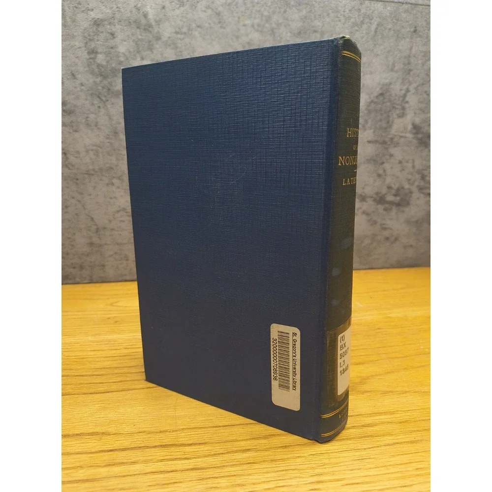 A HISTORY OF THE NONJURORS: THEIR‎ CONTROVERSIES AND WRITINGS 1845 1st Print